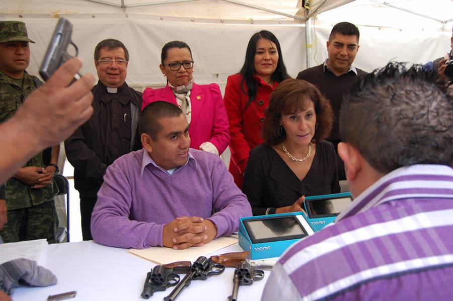 INICIA CUARTA ETAPA DEL PROGRAMA a€œPOR TU FAMILIA, DESARME VOLUNTARIOa€ EN IZTAPALAPA