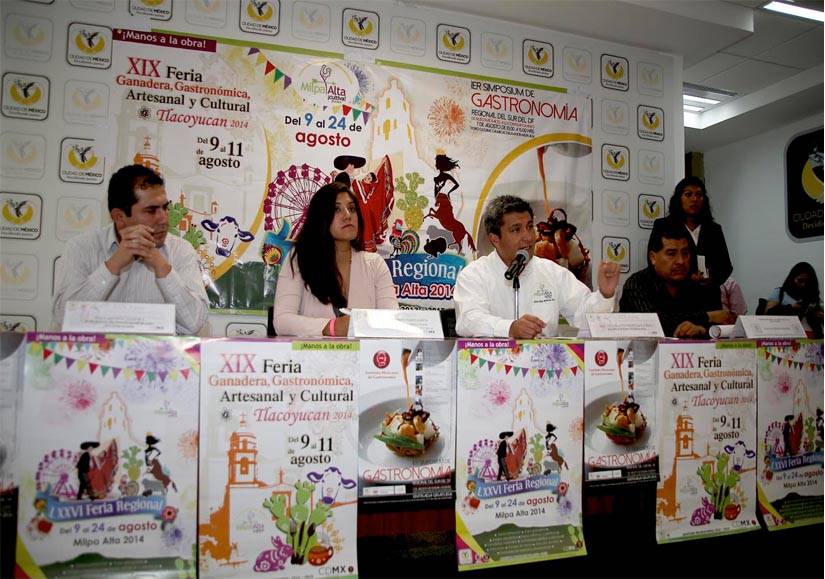 Milpa Alta anuncia inicio de festividades y Primer Simposium de Gastronomía