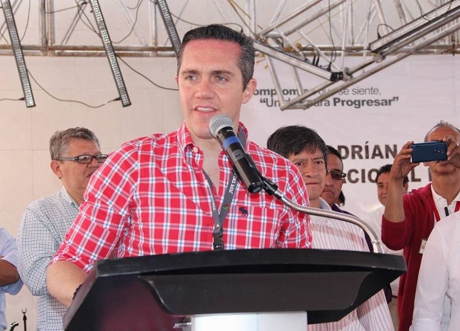 ENTREVISTA AL JEFE DELEGACIONAL EN CUAJIMALPA DE MORELOS, ADRIÁN RUBALCAVA EN LA INAUGURACIÓN DEL MERCADO CUAJIMALPA