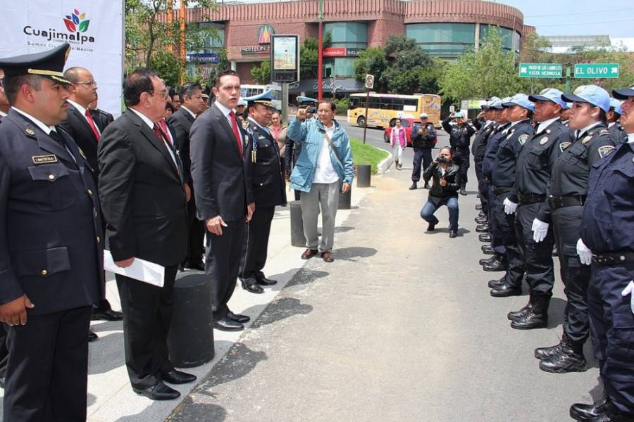 CUAJIMALPA ADQUIERE 120 ELEMENTOS PARA FORTALECER LA SEGURIDAD: ARS