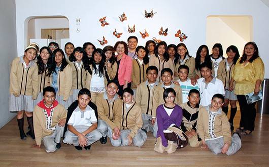 Estudiantes de Tlalpan exponen obras en Museo Soumoaya