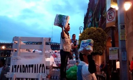 AZCAPOTZALCO SE SUMA EN APOYO A DAMNIFICADOS DE NORBERT