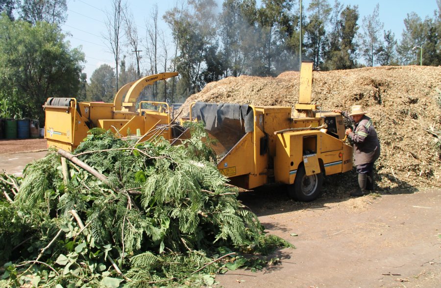 CONVIERTE XOCHIMILCO RESIDUOS DE PODAS EN ABONO ORGÁNICO
