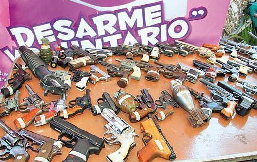 Inicia cuarta etapa de a€œPor tu Familia, Desarme Voluntarioa€ en Venustiano Carranza