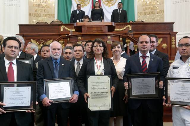 DA ALDF TRES RECONOCIMIENTOS A AZCAPOTZALCO POR ACCIONES EN PC