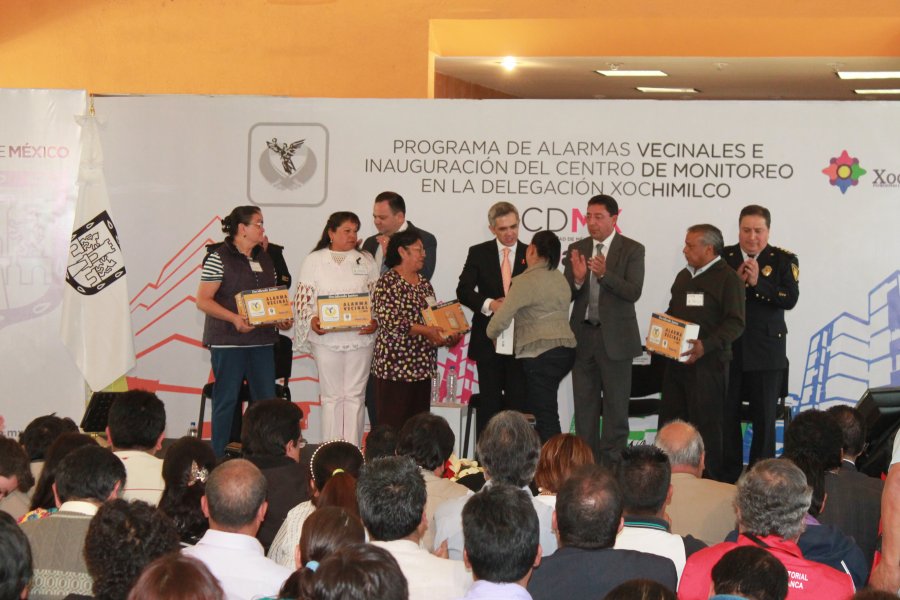 INAUGURAN EN XOCHIMILCO NUEVO CENTRO DE MONITOREO DE SEGURIDAD PÚBLICA