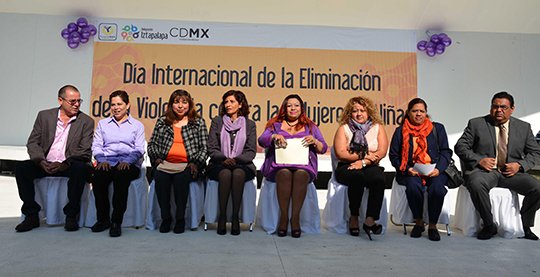 COMBATE IZTAPALAPA VIOLENCIA CONTRA LAS MUJERES.