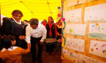 Participan cerca de 500 niÃ±as y niÃ±os en la â€œ2Âª Muestra ArtÃ­stica de Pintura InterCENDIS 2014â€