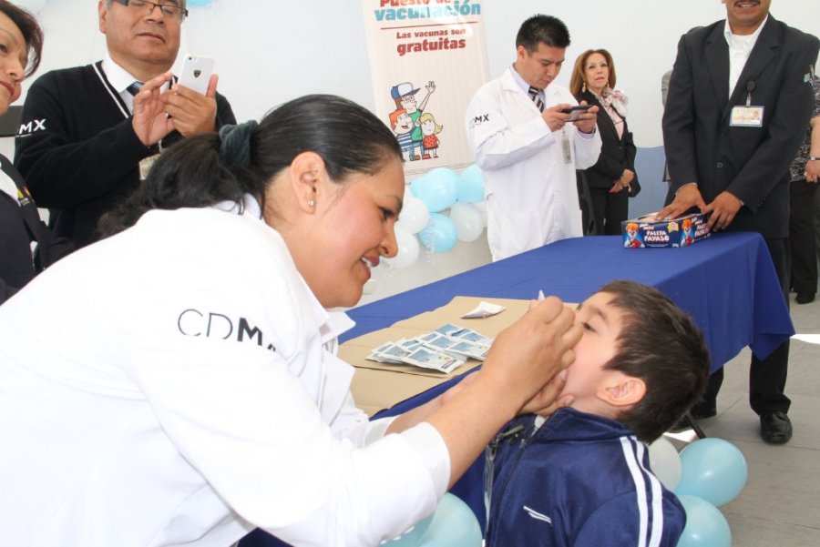 Con la meta de aplicar 17 mil vacunas, inició en BJ la Semana Nacional de Vacunación 2015