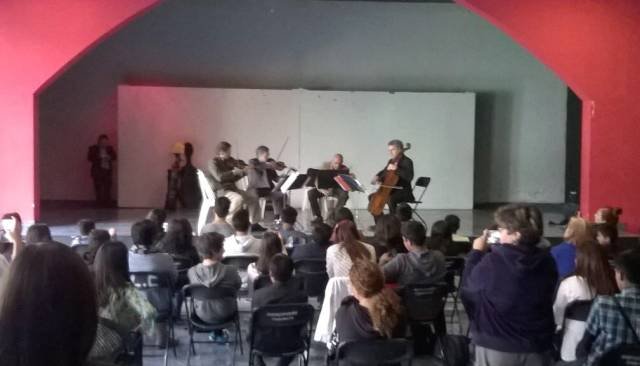 INSTRUYE CUARTETO LATINOAMERICANO A JÓVENES DE OSIJA