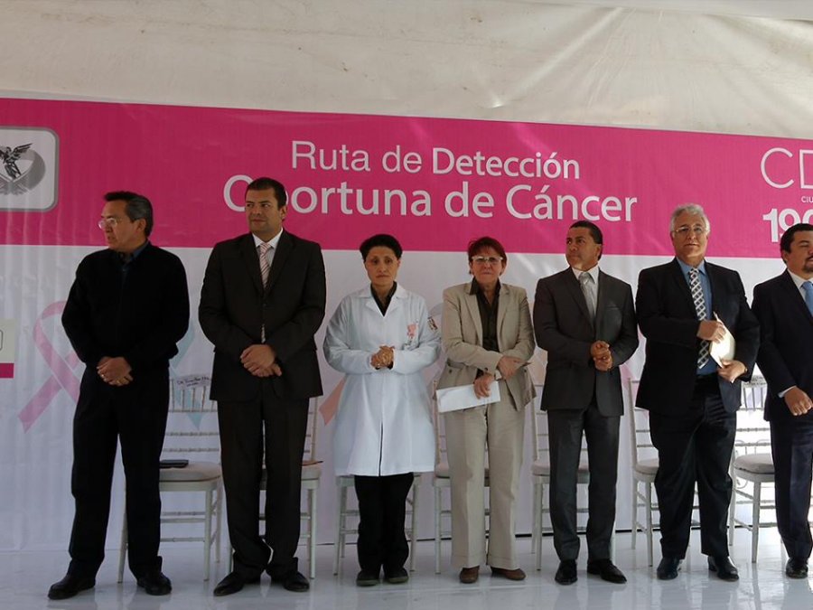 SEDESA E INMUJERES PUSIERON EN MARCHA LA RUTA CONTRA EL CÁNCER EN LA CDMX