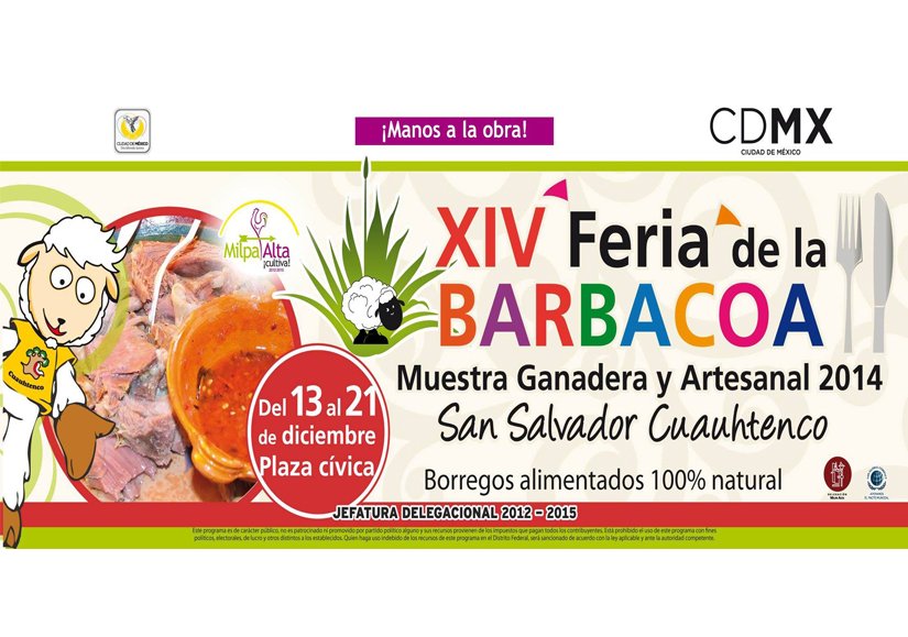 MILPA ALTA ANUNCIA LA XIV FERIA DE LA BARBACOA, MUESTRA GANADERA Y ARTESANAL 2014