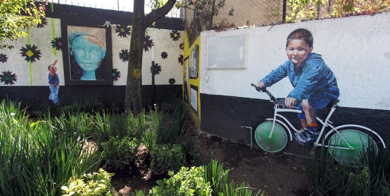 LLEVA ARTE MIGUEL HIDALGO A LAS CICLOVÍAS CON BICIMURALES