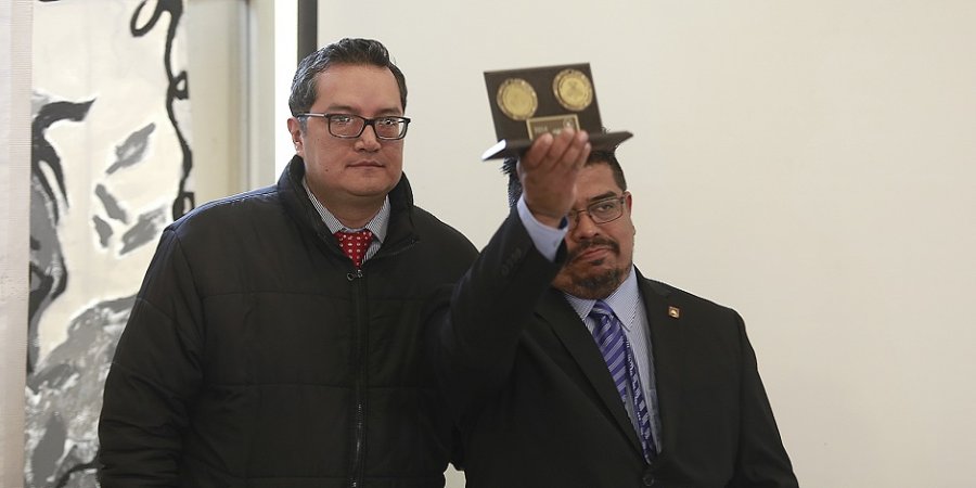 ENTREGA DELEGACIÓN MEDALLA JUANITA HUITRÓN