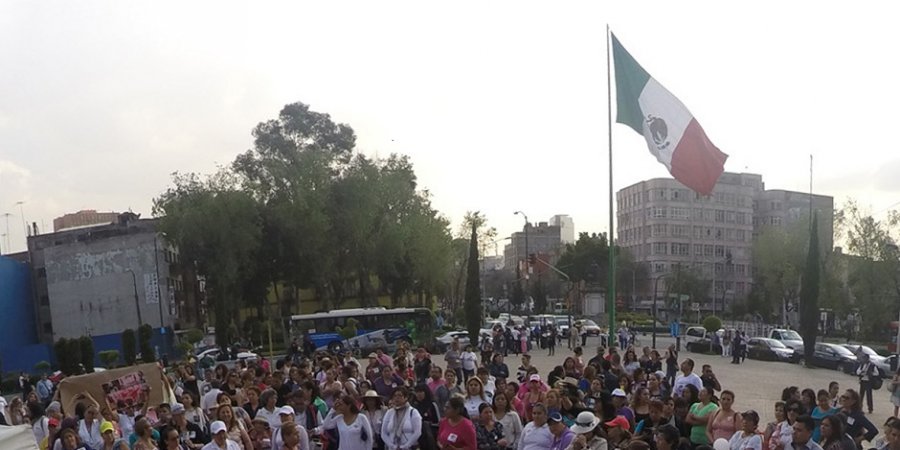 LA CUAUHTÉMOC CAMINA POR LAS MUJERES LIBRES