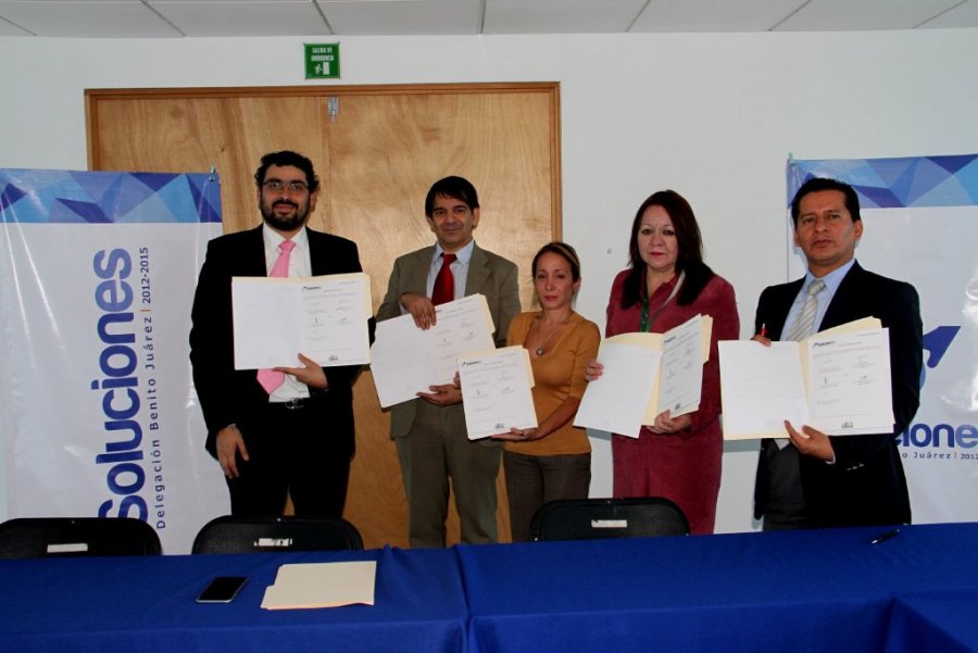 FIRMA DELEGACIÓN CONVENIO DE COLABORACIÓN CON EL CENTRO EDUCATIVO DE INTEGRACIÓN LABORAL MÉXICO