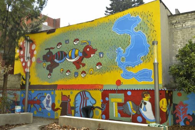 REALIZAN PINTURA HISTÓRICA EN LA U.H. MIGUEL LERDO DE TEJADA