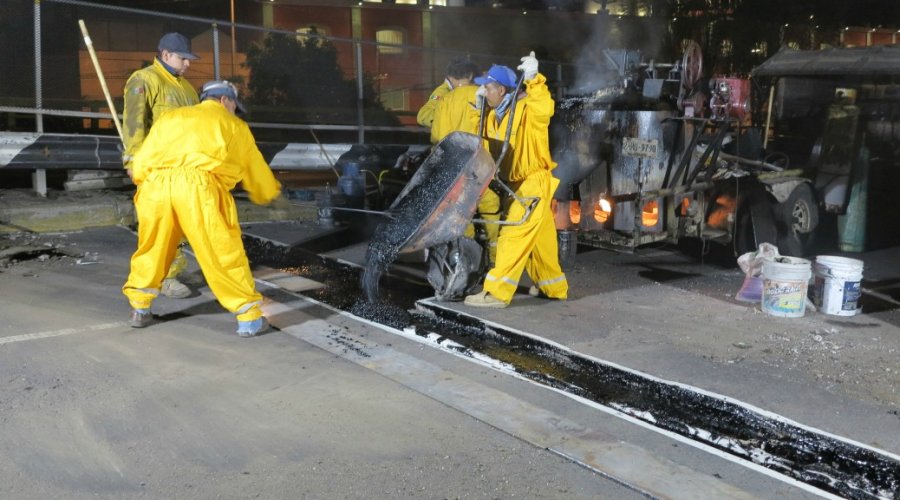 Brinda Sobse mantenimiento a 3 puentes vehiculares de Miguel Hidalgo y Azcapotzalco