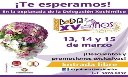 EXPO BODA Y XV AÃ‘OS LLEGA A XOCHIMILCO