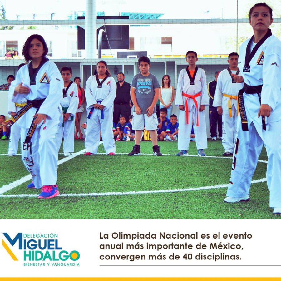 MÁS DE 100 ATLETAS DE MIGUEL HIDALGO COMPITEN EN LA OLIMPIADA NACIONAL