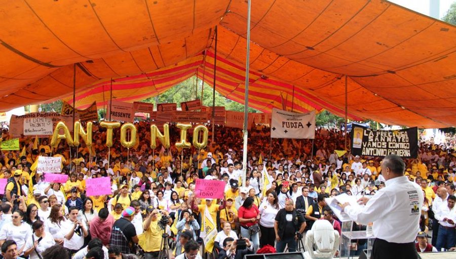 Con más de 10 mil asistentes, Antonio Padierna hace su cierre de campaña en Azcapotzalco