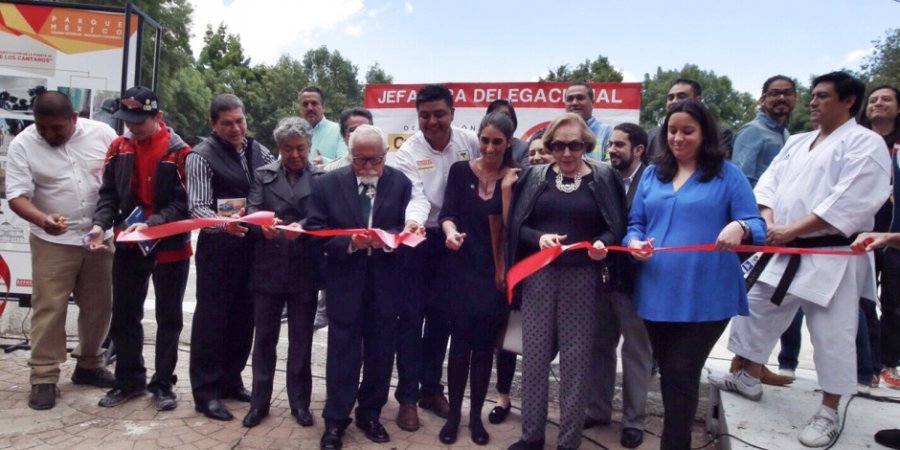 ENTREGA CUAUHTÉMOC OBRAS DE REHABILITACIÓN DEL PARQUE MÉXICO Y REABRE FORO LINDBERGH