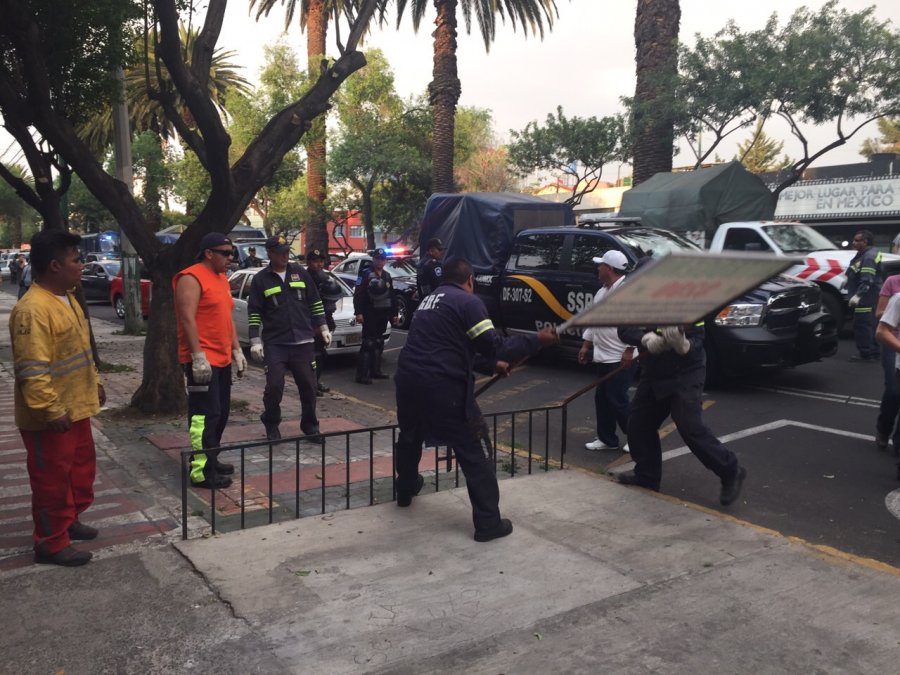 Operativo Rastrillo en la Delegación Benito Juárez.