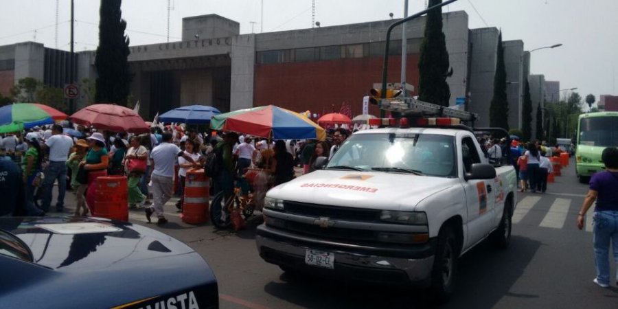 GARANTIZA CUAUHTÉMOC DESARROLLO DE EVENTO POLÍTICO DE MORENA EN EXPLANADA DELEGACIONAL