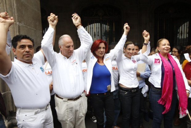 CANDIDATOS DE OPOSICIÓN EN COYOACÁN, URGEN AL GDF GARANTIZAR SEGURIDAD