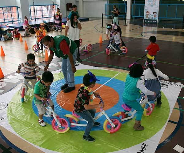 PROMUEVE MIGUEL HIDALGO EL USO DE LA BICICLETA EN NIÑAS Y NIÑOS DE 3 Y 4 AÑOS