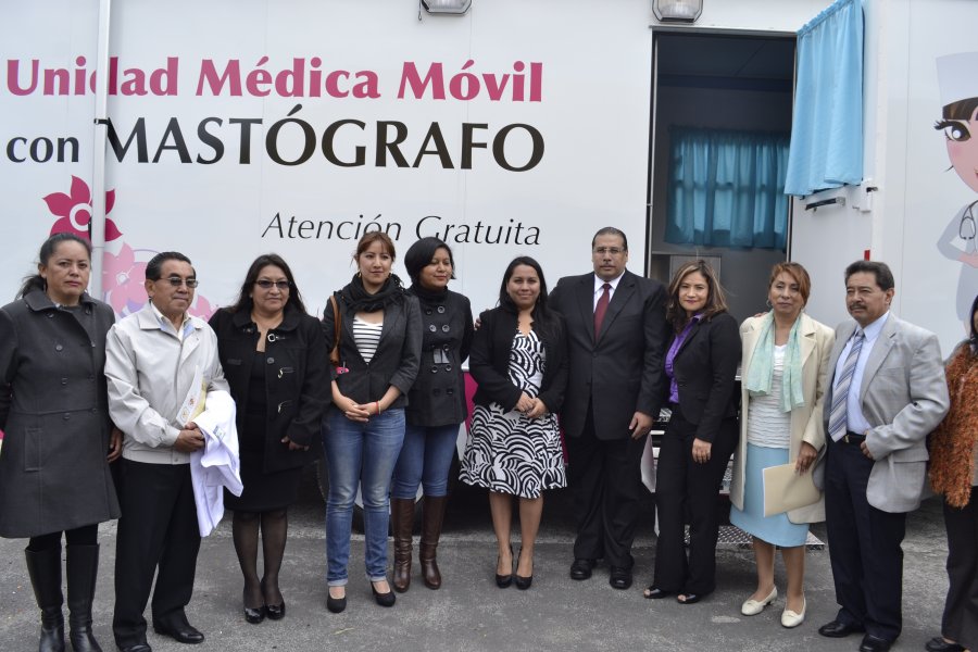LA DELEGACIÓN IZTACALCO ENTREGÓ A MUJERES DE LA COMUNIDAD NUEVA UNIDAD MÉDICA MÓVIL CON MASTÓGRAFO