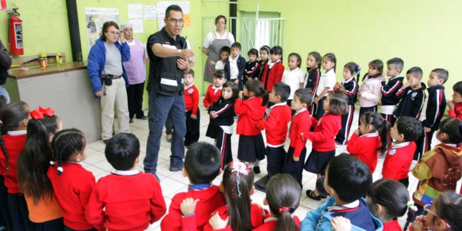 PARTICIPARÁN MIL 300 NIÑOS DE LA CUAUHTÉMOC EN SIMULACROS CONTRA INCENDIOS