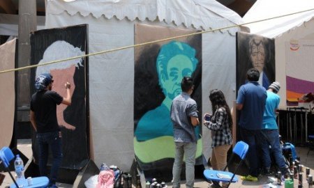 REALIZAN EXPOSICIÃ“N DE ARTE URBANO EN BOSQUE DE TLALPAN