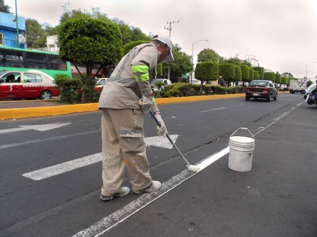 REALIZAN BALIZAMIENTO Y SEÑALIZACIÓN EN 78 COLONIAS