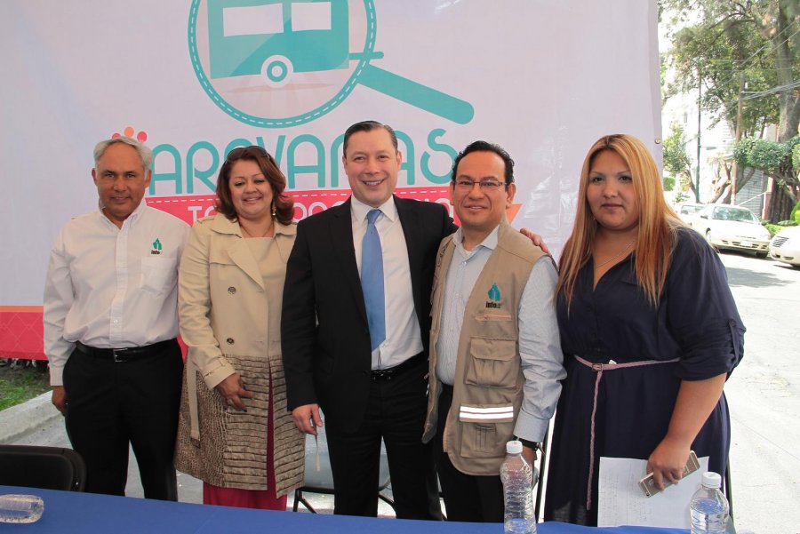 INAUGURA INFODF PROGRAMA EN LA DELEGACIÓN BENITO JUÁREZ