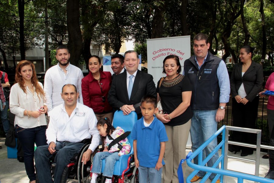 MATERIALIZAN EN BENITO JUÁREZ PROYECTO DE PARQUES INCLUYENTES PARA PERSONAS CON DISCAPACIDAD