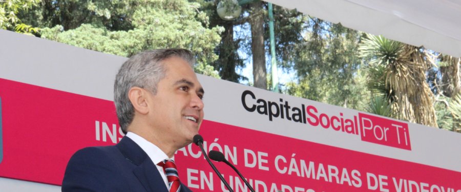 Protegen Cámaras de videovigilancia Unidad Habitacional Independencia en la Magdalena Contreras