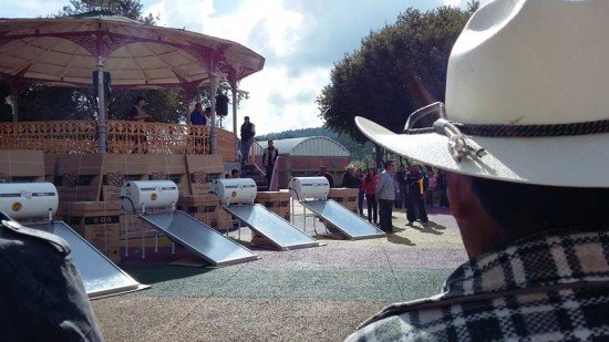 ENTREGA TLALPAN DOS MIL 245 CALENTADORES SOLARES A FAMILIAS VULNERABLES