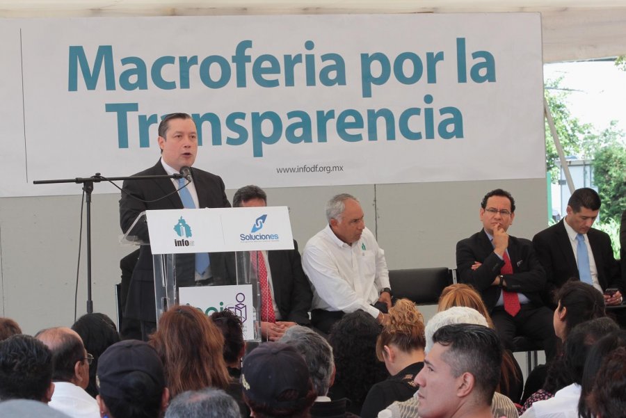 INAUGURAN EN BENITO JUÁREZ 2Aa MACRO FERIA POR LA TRANSPARENCIA