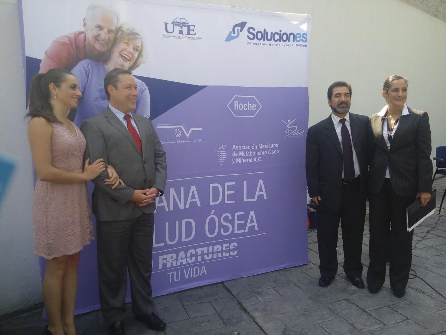 INAUGURARON EN BENITO JUÁREZ LA SEMANA DE LA SALUD ÓSEA