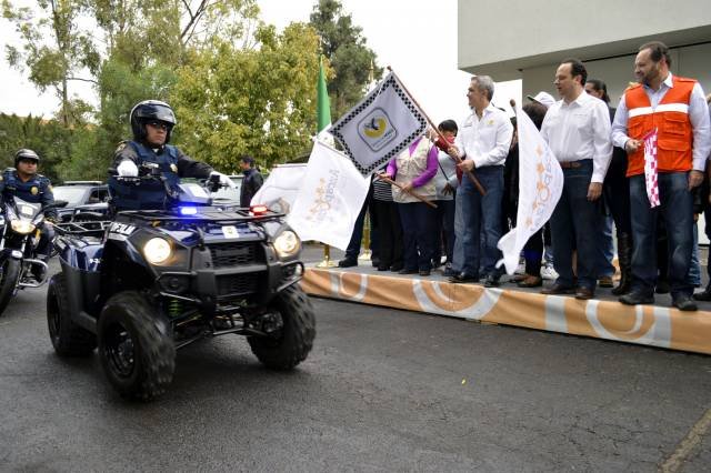 ENTREGA AZCAPOTZALCO VEHÍCULOS DE SEGURIDAD PÚBLICA