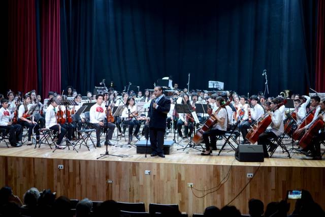 PRESENTAN ORQUESTAS INFANTILES REPERTORIO DE MÚSICA VERNÁCULA