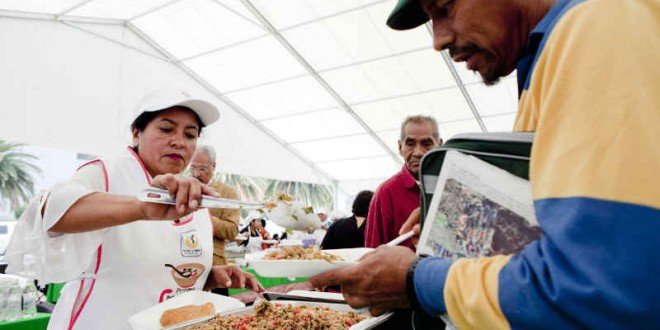 Visita el nuevo comedor comunitario en la delegación Milpa Alta