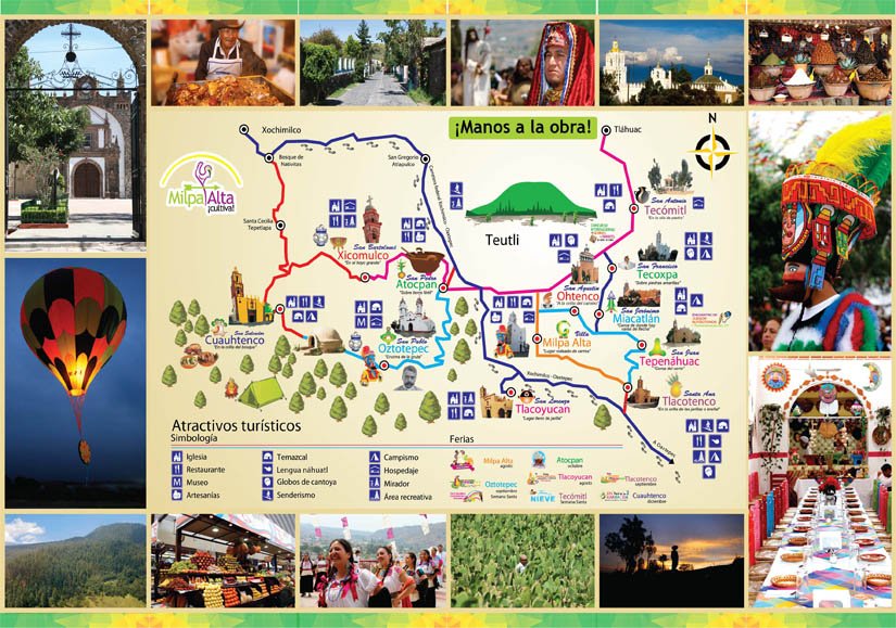 PRESENTAN GUÍA TURÍSTICA DE MILPA ALTA