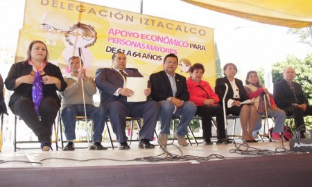 LA DELEGACIÃ“N IZTACALCO INICIÃ“ ENTREGA DE APOYOS ECONÃ“MICOS A ADULTOS MAYORES DE ESCASOS RECURSOS