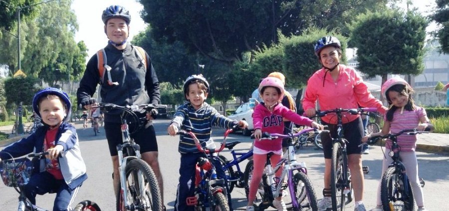 Benito Juárez trabaja en espacios seguros para los ciclistas