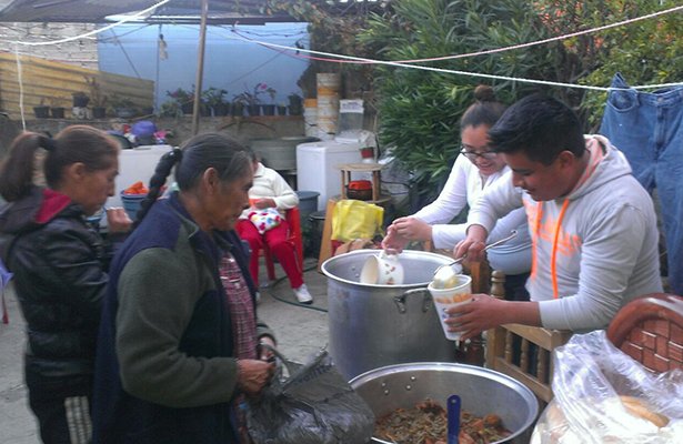 CON INVIERNO CONTIGO 2015, DAO ENTREGA 750 CENAS CALIENTES AL DÍA