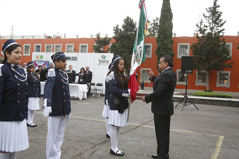 CEREMONIA CÍVICA EN VILLA MILPA ALTA