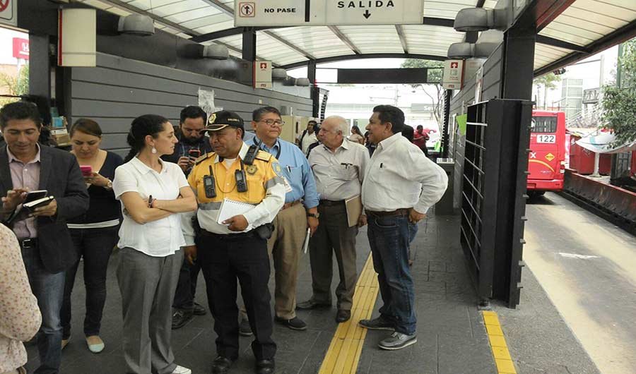 BUSCA CLAUDIA SHEINBAUM MEJORAR MOVILIDAD EN AVENIDA INSURGENTES