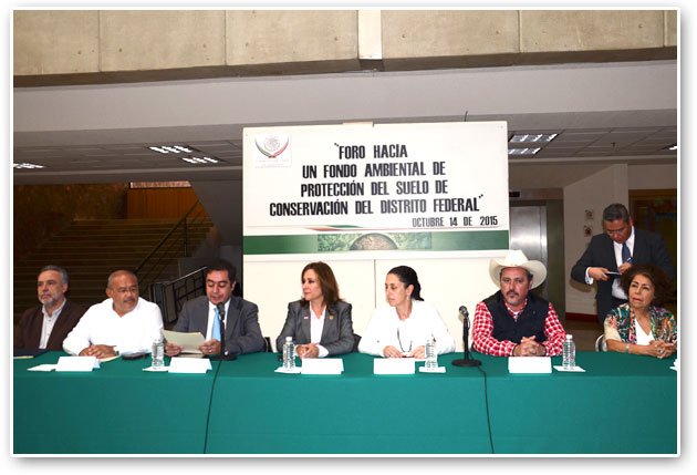PIDEN DIPUTADOS Y DELEGADOS DE MORENA CREACIÓN DE FONDO PARA EL SUELO DE CONSERVACIÓN DEL DISTRITO FEDERAL